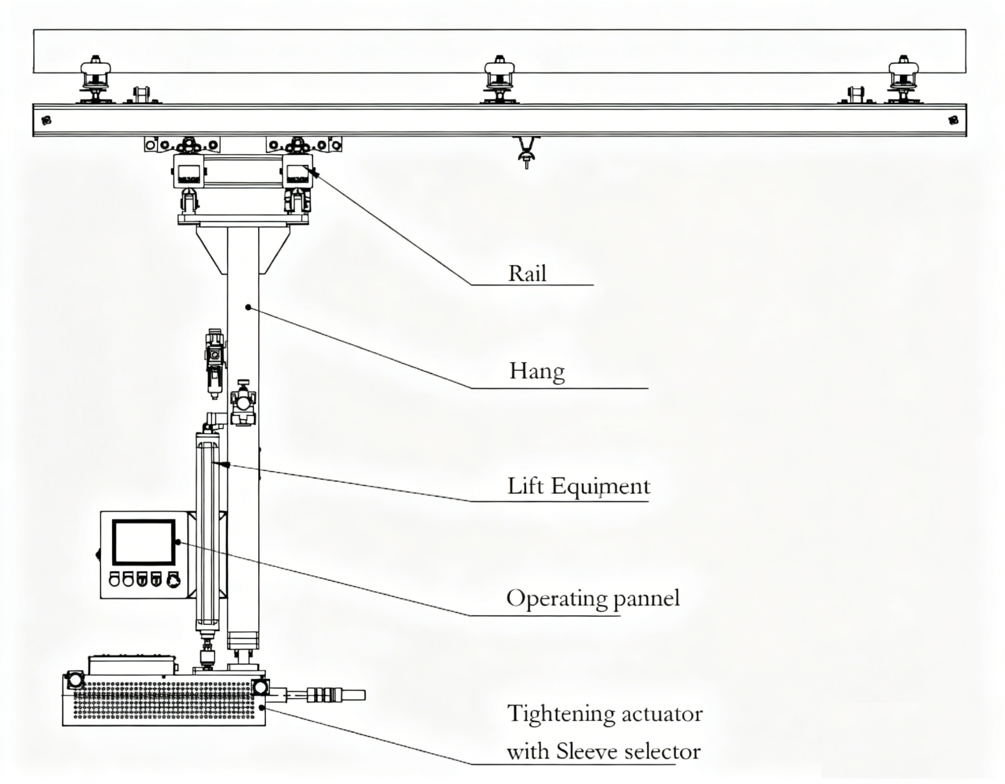 Tightening Arm and Components